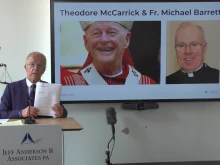 Screenshot of Jeff Anderson & Associates press conference.